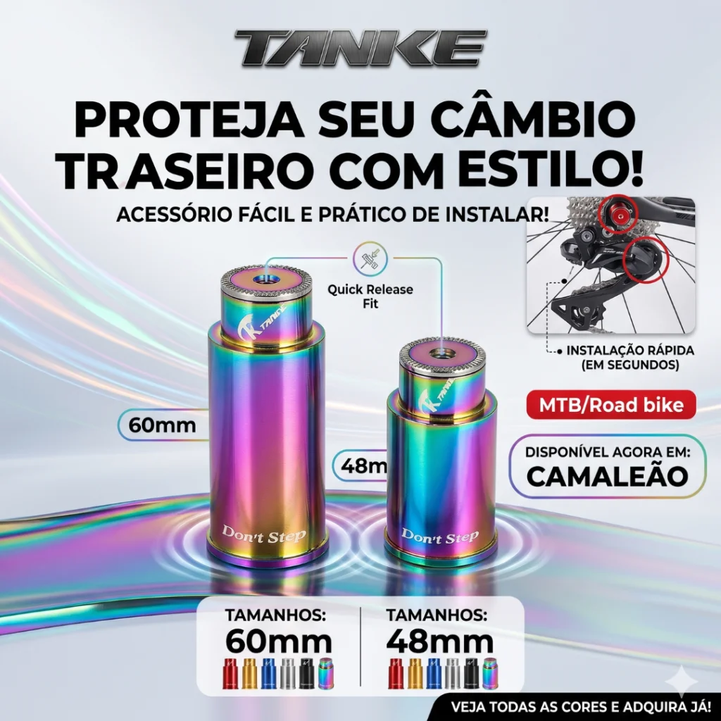 PROTETOR CAMBIO TRASEIRO TANKE 48MM & 60MM