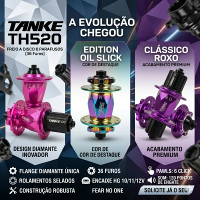 CUBO TANKE TH520 HG VARIAS CORES
