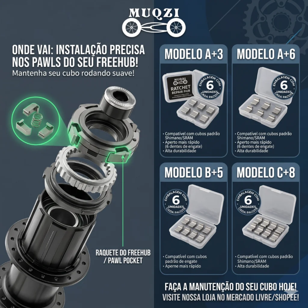 REPARO MUQZI CLICKET & CHAPA VARIOS MODELOS