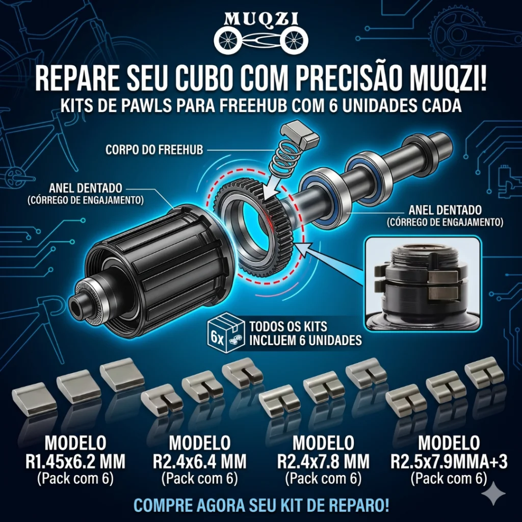 REPARO MUQZI CLICKET FREEHUB VARIOS MODELO