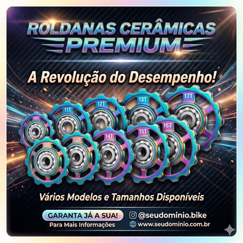 ROLDANA CERAMIC BEARING 10T A 17T CAMALEAO