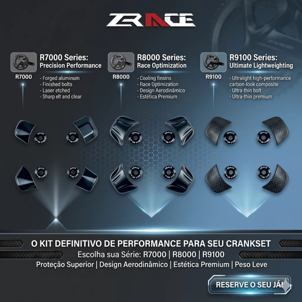 TAMPA DE PARAFUSO COROA ZRACE VARIOS MODELOS