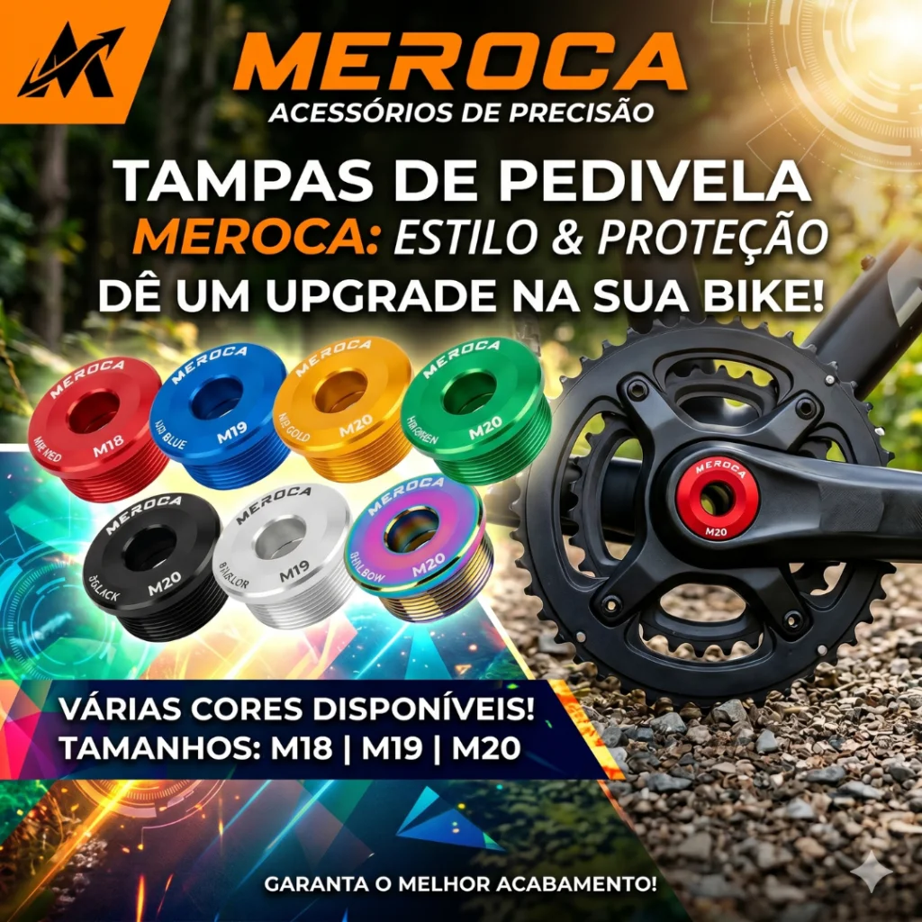TAMPA PEDIVELA MEROCA VARIOS TAMANHO & CORES