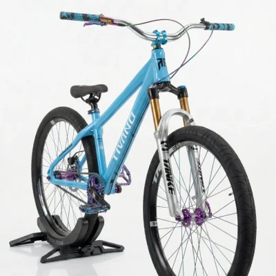 BICICLETA TIVANO BOMB DIRT JUMP FREERIDE - PURPLE / BLACK