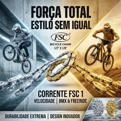 CORRENTE FSC 1 VELOCIDADE BMX & FREERIDER