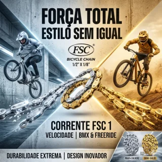 CORRENTE FSC 1 VELOCIDADE BMX & FREERIDER