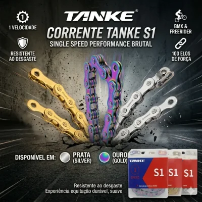 CORRENTE TANKE S1 BMX & FREERIDER 1 VELOCIDADE